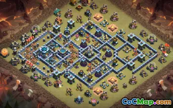 Top TH13 Base Layouts & Copy Links #53280