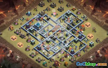 Top TH13 Base Layouts with Copy Links #56111