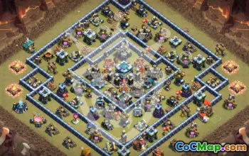 Top TH13 Base Layouts with Copy Links #56416