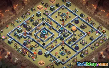 Top TH13 Clash of Clans Base Layouts #53276