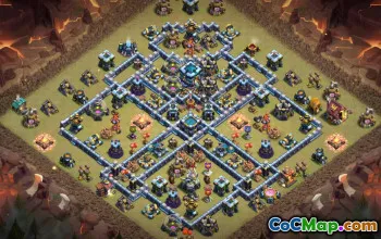 Top TH13 Clash of Clans Base Layouts #53278