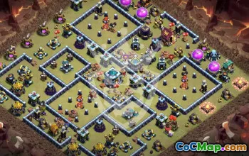 Top TH13 Clash of Clans Base Layouts #53394