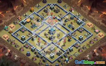 Top TH13 Clash of Clans Base Layouts #53651