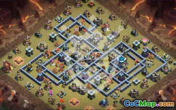 Top TH13 Clash of Clans Base Layouts #55770