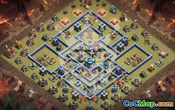 Top TH13 Clash of Clans Base Layouts #56194