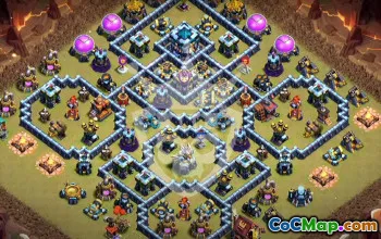 Top TH13 Clash of Clans Base Layouts for Copying #52879
