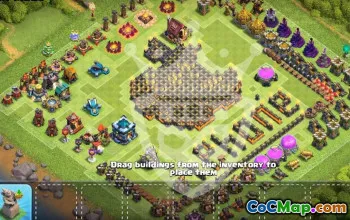 Top TH13 Clash of Clans Base Layouts & Links #55073