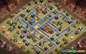 Top TH13 Clash of Clans Base Layouts & Maps #15891