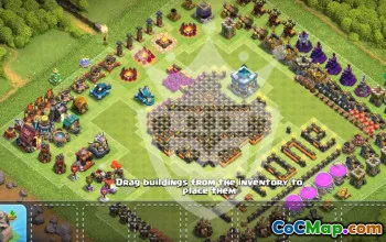 Top TH13 Clash of Clans Base Layouts with Links #54974