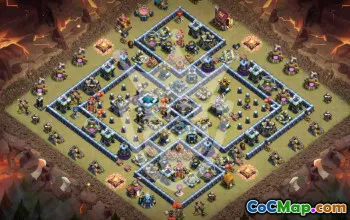 Top TH13 Clash of Clans Base Layouts with Links #56109