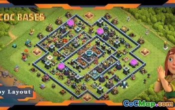 Top TH13 Farming Base: Hybrid Anti 3 Star Layout Guide #19036