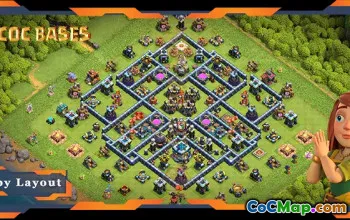 Top TH13 Farming Base: Hybrid & Anti-Air Layout Guide #18991