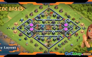 Top TH13 Farming Base: Hybrid & Anti-Everything Layout #19016