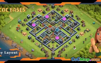 Top TH13 Farming Base: Hybrid & Legend League Layout #19021
