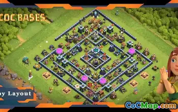 Top TH13 Farming Base: Hybrid & Legend League Layout #19053