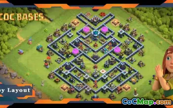 Top TH13 Farming Base: Link, Hybrid & Anti-Everything Layout #19011