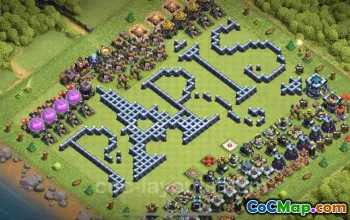Top TH13 Funny Troll Bases for Clash of Clans - Links Inside! #25909