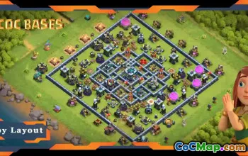 Top TH13 Hybrid Base: Anti 3 Star Layout for Legends #19031