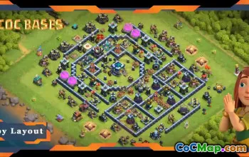 Top TH13 Trophy Base: Anti-Air Electro Dragon Layout #20878