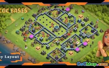 Top TH13 Trophy Base: Anti-Air Electro Dragon Layout #20998