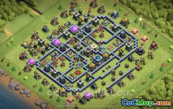 Top TH13 Trophy Base - Anti Everything for Clash of Clans #21384