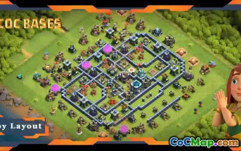 Top TH13 Trophy Base - Anti Everything Layout & Link #20975