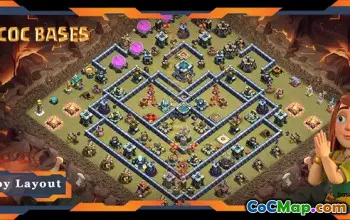Top TH13 War Base Layout - Anti Air & Defense Strategies #20811
