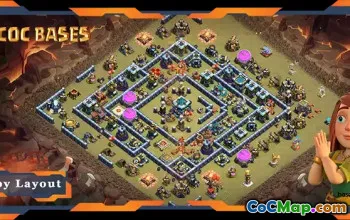 Top TH13 War Base Layout: Anti-Everything & Defense Link #20978
