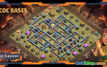 Top TH13 War Base Layouts: Anti 2 Stars & CWL Links #20971