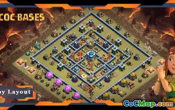 Top TH13 War Base Layouts: Anti 2 Stars, Links & Strategies #20808