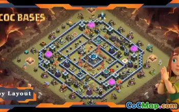 Top TH13 War Base Layouts: Anti-Air & Anti 3 Star Design #20828