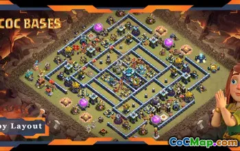 Top TH13 War Base Layouts: Anti-Air & Electro Dragon #20855