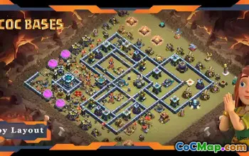 Top TH13 War Base Layouts for Clash of Clans - Anti 3 Stars #22084