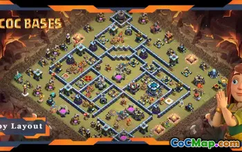 Top TH13 War Base Layouts pentru Clash of Clans - Sfaturi de apărare #18171