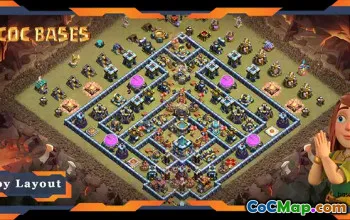 Top TH13 War Base Layouts: Hybrid & Anti-Everything #19033