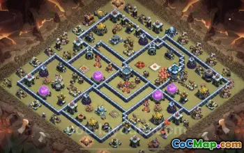 Top TH13 War Base with Link - Best Clash of Clans Copy #25755