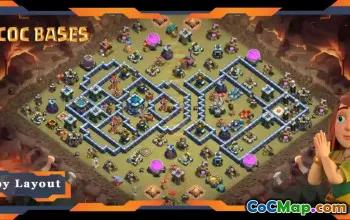 Top TH13 War Bases: Links, Defense & Layouts - Clash of Clans #20768