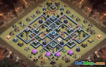 Top TH13 War Bases with Links for Clash of Clans #25976