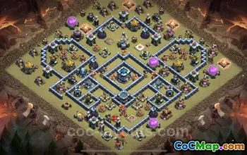 Top TH13 War Bases with Links for Clash of Clans CWL #25746