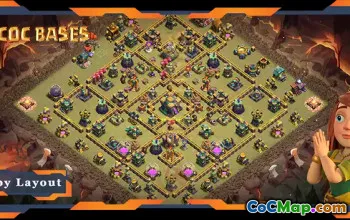 Top TH14 Base Layouts: Anti 3 Star for War & CWL - COC #22705