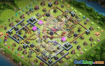 Top TH14 Base Layouts with Copy Links #52635