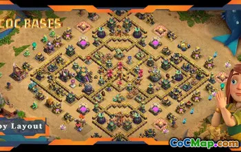 Top TH14 Base: WarCWL & Anti-Everything Layouts in COC #22625