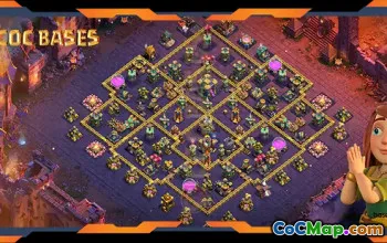 Top TH14 Base with Anti 2 Star & Anti AirElectro #57491