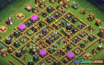 Top TH14 Clash of Clans Base Layouts & Links #54698