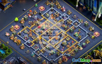 Top TH14 Clash of Clans Base Layouts with Link #54209