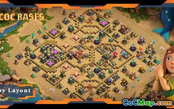 Top TH14 Defence Base: Hybrid & Anti-Everything Layouts #22688