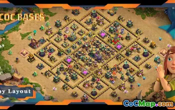 Top TH14 Farming Base: Link, Hybrid & Anti-Everything Layout #22648