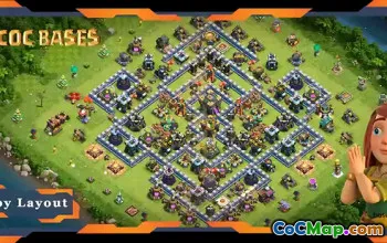 Top TH14 Farming Base with Anti Air & Legend League Layout #18960