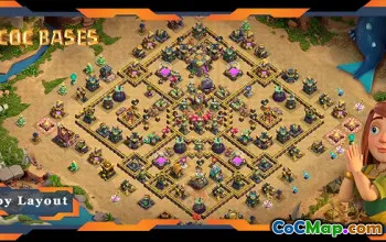 Top TH14 Hybrid Base: Farming & Anti-Everything Layouts #22668