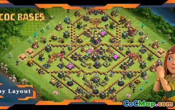 Top TH14 Hybrid Base Layouts for Farming & Anti-Air #22426
